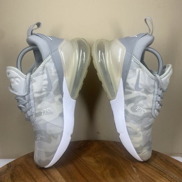 Nike Air 270 Camouflage Gray Women's Sneakers - Picture 6 of 10